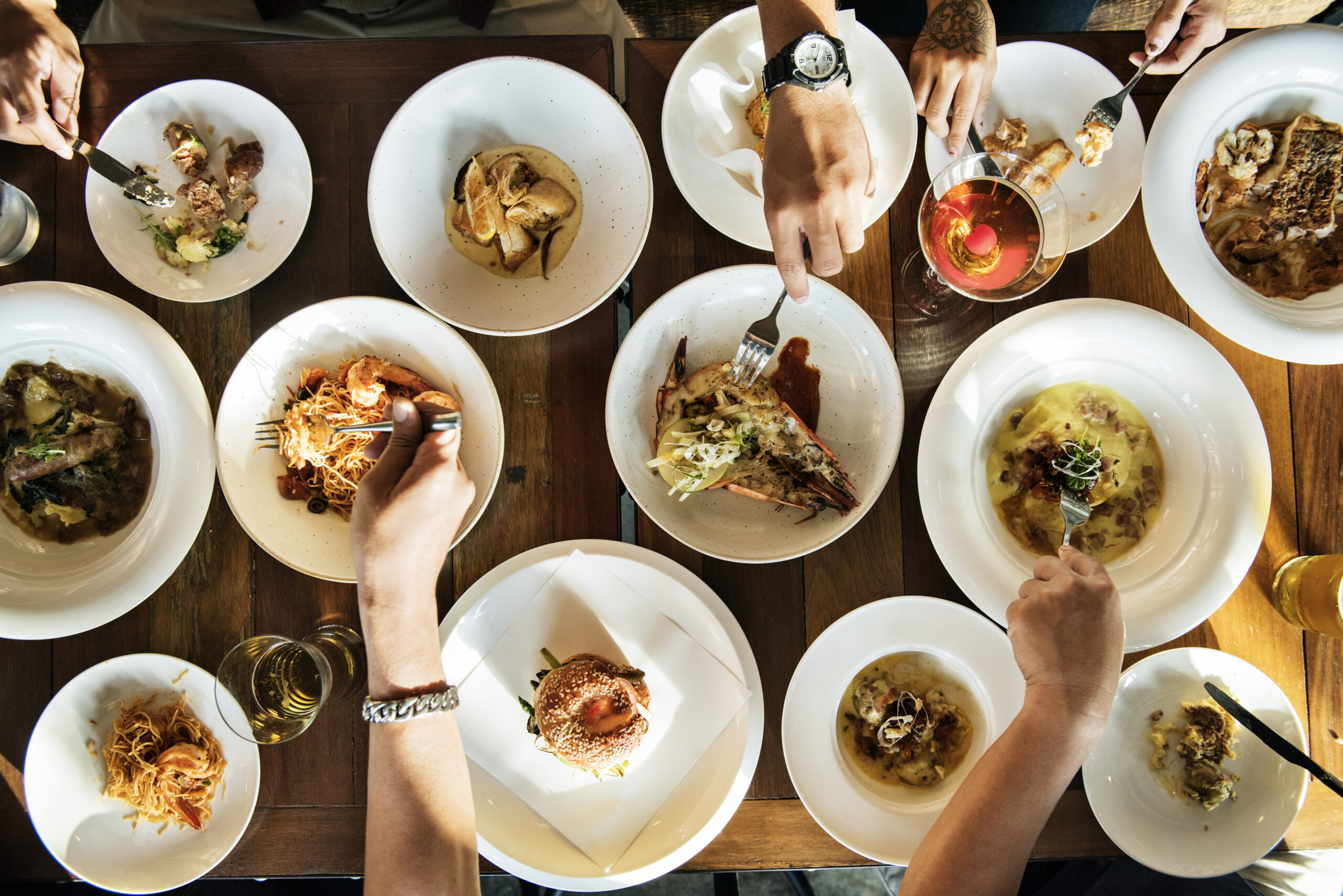 Home dinner table full options